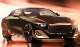 Bentley Batur 'The Black Rose' - front 3/4